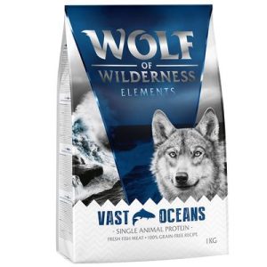 Wolf of Wilderness Pesce Monoprotein "Vast Oceans" - 5 kg (5 x 1 kg)