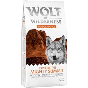 Wolf of Wilderness "Explore The Mighty Summit" - Performance - 4 kg (4 x 1 kg) - NUOVA RICETTA!