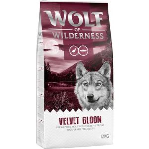 Wolf of Wilderness "Velvet Gloom" Tacchino & Trota - 1 kg