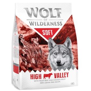 Wolf of Wilderness Soft - High Valley Manzo Crocchette per cani - 5 kg (5 x 1 kg)