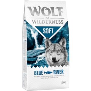 Wolf of Wilderness Soft - Blue River Salmone Crocchette per cani - 5 kg (5 x 1 kg)